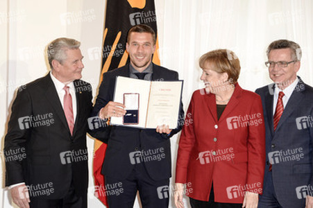 Verleihung des Silbernen Lorbeerblattes an die deutsche Fußball-Nationalmannschaft, Berlin