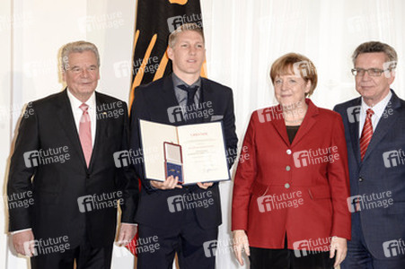 Verleihung des Silbernen Lorbeerblattes an die deutsche Fußball-Nationalmannschaft, Berlin