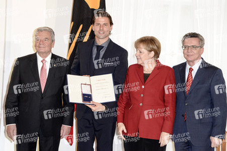 Verleihung des Silbernen Lorbeerblattes an die deutsche Fußball-Nationalmannschaft, Berlin