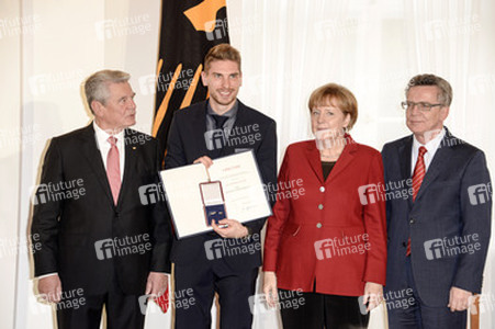 Verleihung des Silbernen Lorbeerblattes an die deutsche Fußball-Nationalmannschaft, Berlin