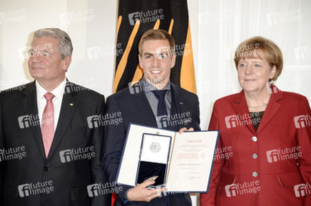 Verleihung des Silbernen Lorbeerblattes an die deutsche Fußball-Nationalmannschaft, Berlin