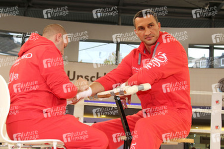 Pressetraining zum WM-Kampf Klitschko vs. Pulev, Hamburg