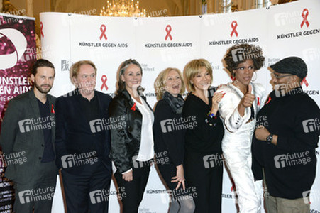 'Künstler gegen AIDS' Pressekonferenz, Berlin
