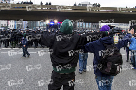 Demonstration 'Hooligans gegen Salafisten', Hannover