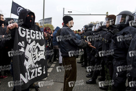 Demonstration 'Hooligans gegen Salafisten', Hannover