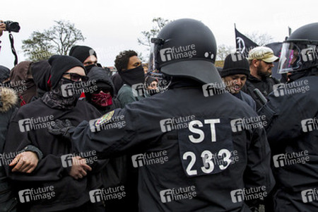 Demonstration 'Hooligans gegen Salafisten', Hannover