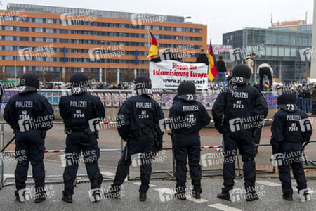 Demonstration 'Hooligans gegen Salafisten', Hannover