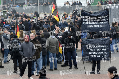 Demonstration 'Hooligans gegen Salafisten', Hannover