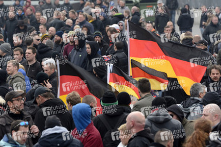 Demonstration 'Hooligans gegen Salafisten', Hannover