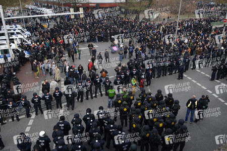 Demonstration 'Hooligans gegen Salafisten', Hannover