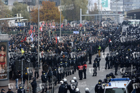Demonstration 'Hooligans gegen Salafisten', Hannover