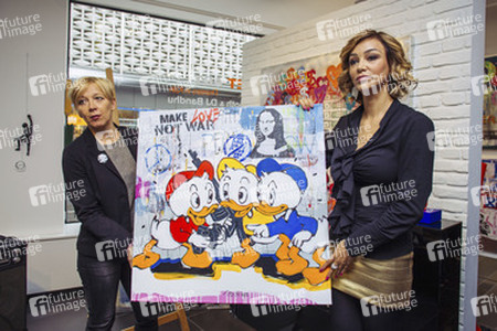 Street-Art-Ausstellung Opening, Köln