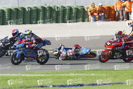 Jorge Navarro Unfall bei der Moto3 Spanish Championship, Cheste