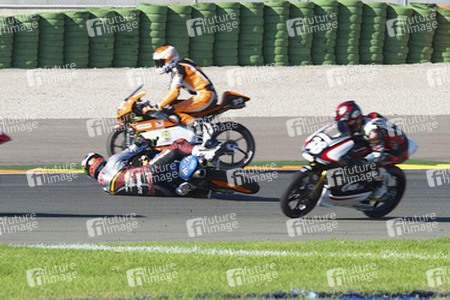 Jorge Navarro Unfall bei der Moto3 Spanish Championship, Cheste