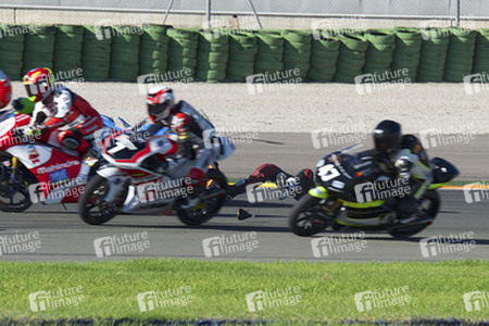 Jorge Navarro Unfall bei der Moto3 Spanish Championship, Cheste