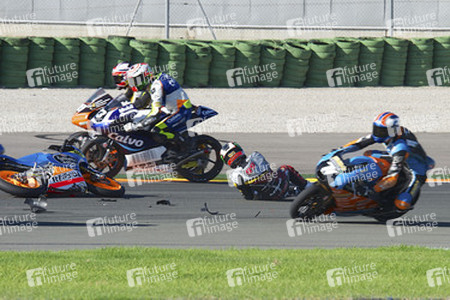 Jorge Navarro Unfall bei der Moto3 Spanish Championship, Cheste