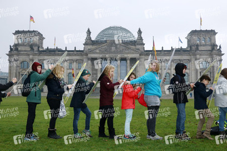 Aktion 'Augen auf für Kinderrechte', Berlin