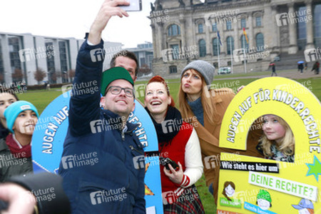 Aktion 'Augen auf für Kinderrechte', Berlin
