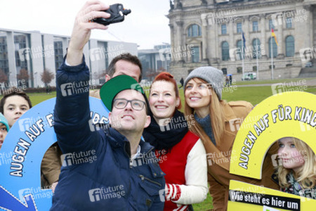 Aktion 'Augen auf für Kinderrechte', Berlin