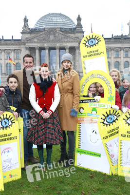 Aktion 'Augen auf für Kinderrechte', Berlin