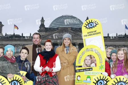 Aktion 'Augen auf für Kinderrechte', Berlin