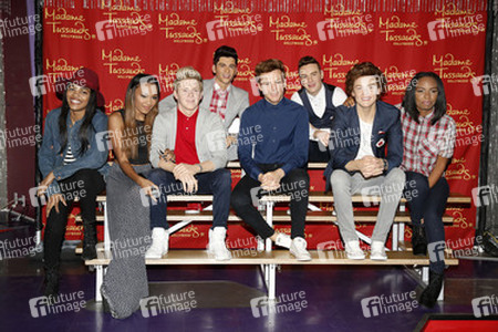 One Direction Wachfigur Präsentation bei Madame Tussauds, Los Angeles