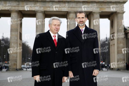 König Felipe und Königin Letizia von Spanien, Berlin