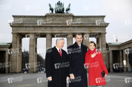 König Felipe und Königin Letizia von Spanien, Berlin