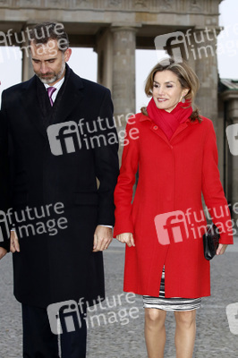 König Felipe und Königin Letizia von Spanien, Berlin
