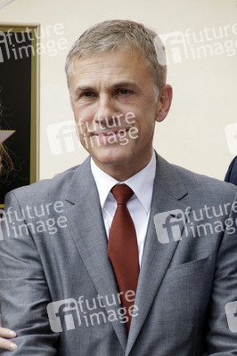 Christoph Waltz erhält einen Stern auf dem Hollywood Walk of Fame, Los Angeles