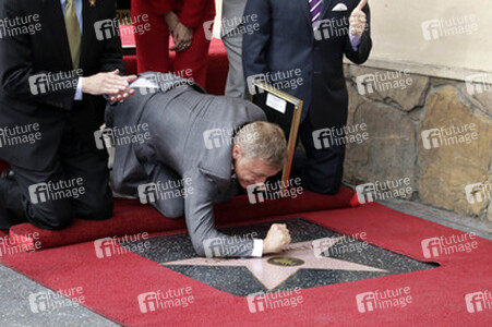 Christoph Waltz erhält einen Stern auf dem Hollywood Walk of Fame, Los Angeles