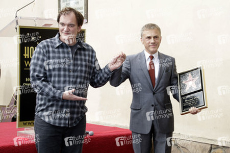 Christoph Waltz erhält einen Stern auf dem Hollywood Walk of Fame, Los Angeles
