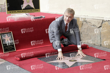 Christoph Waltz erhält einen Stern auf dem Hollywood Walk of Fame, Los Angeles