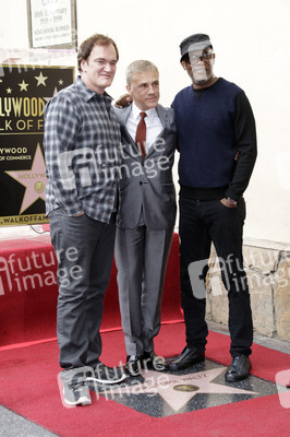 Christoph Waltz erhält einen Stern auf dem Hollywood Walk of Fame, Los Angeles