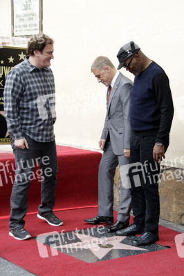 Christoph Waltz erhält einen Stern auf dem Hollywood Walk of Fame, Los Angeles