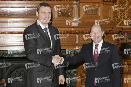Vitali Klitschko im Rathaus Hamburg