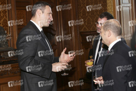 Vitali Klitschko im Rathaus Hamburg
