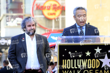 Peter Jackson erhält einen Stern auf dem Hollywood Walk of Fame, Los Angeles