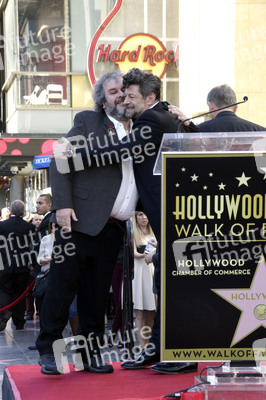 Peter Jackson erhält einen Stern auf dem Hollywood Walk of Fame, Los Angeles