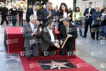 Peter Jackson erhält einen Stern auf dem Hollywood Walk of Fame, Los Angeles