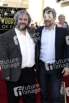 Peter Jackson erhält einen Stern auf dem Hollywood Walk of Fame, Los Angeles