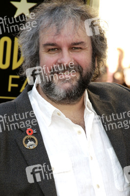 Peter Jackson erhält einen Stern auf dem Hollywood Walk of Fame, Los Angeles