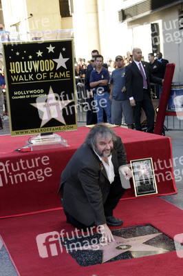 Peter Jackson erhält einen Stern auf dem Hollywood Walk of Fame, Los Angeles