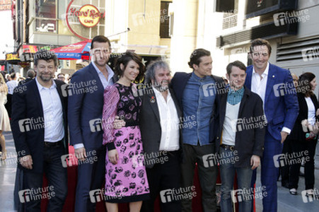 Peter Jackson erhält einen Stern auf dem Hollywood Walk of Fame, Los Angeles