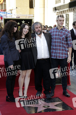 Peter Jackson erhält einen Stern auf dem Hollywood Walk of Fame, Los Angeles
