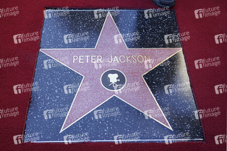 Peter Jackson erhält einen Stern auf dem Hollywood Walk of Fame, Los Angeles