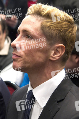 Präsentation von Fernando Torres als neuer Spieler von Atlético de Madrid, Madrid