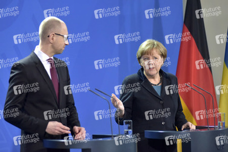 Arsenij Jazenjuk zu Gast in Berlin