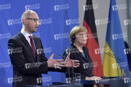 Arsenij Jazenjuk zu Gast in Berlin