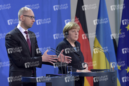 Arsenij Jazenjuk zu Gast in Berlin